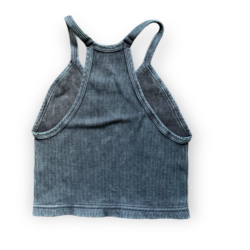 FP Movement Happiness Runs Crop & Good Karma Leggings - Blue & Black XS/S - Picture 8 of 10